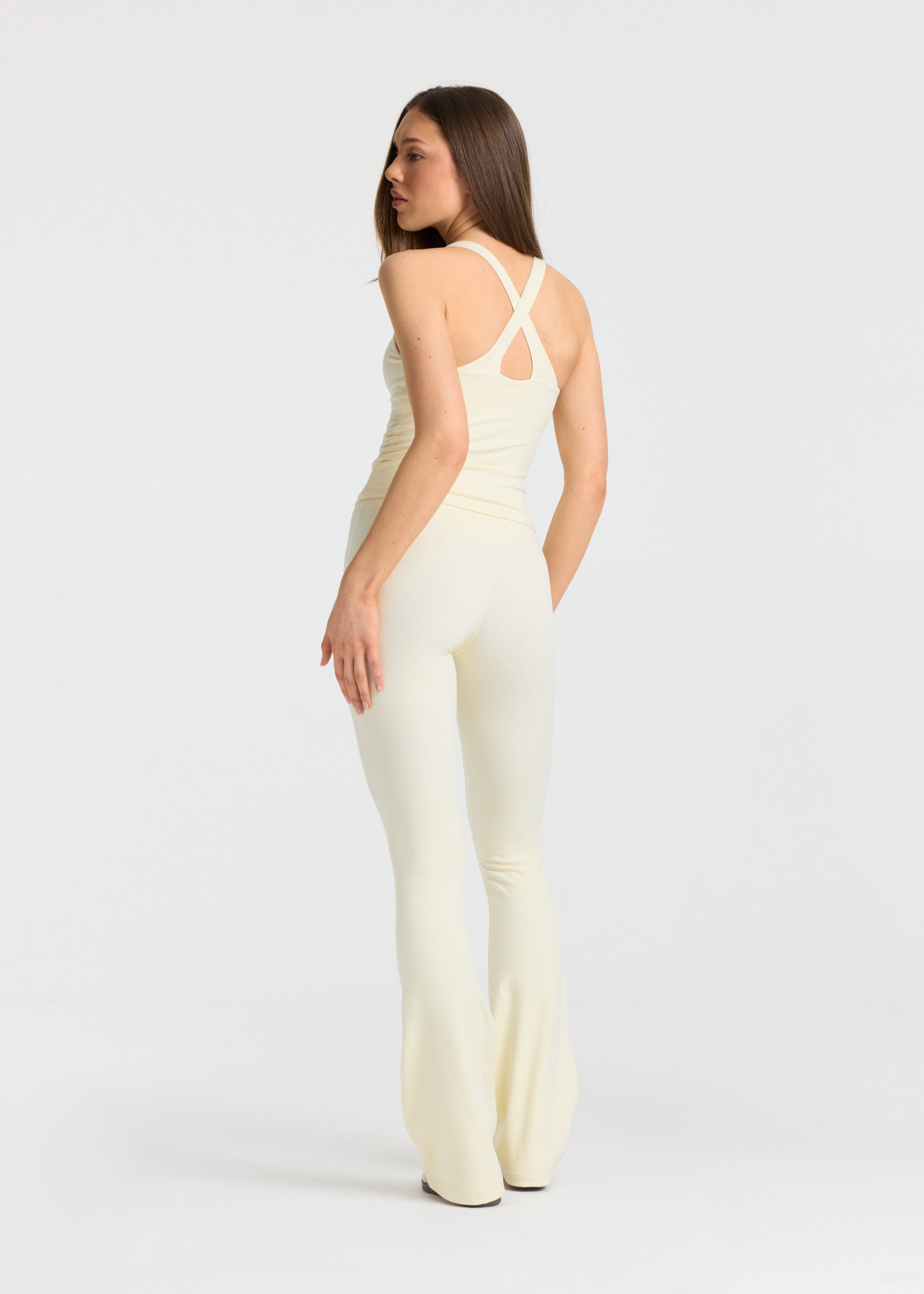 W. Cloudform® Scrunch Top - Butter Yellow